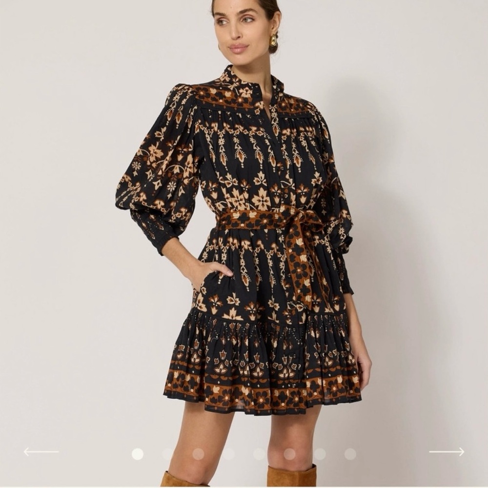 Cleobella Vanessa Mini Dress in Lvie. New without tags. Size Medium.